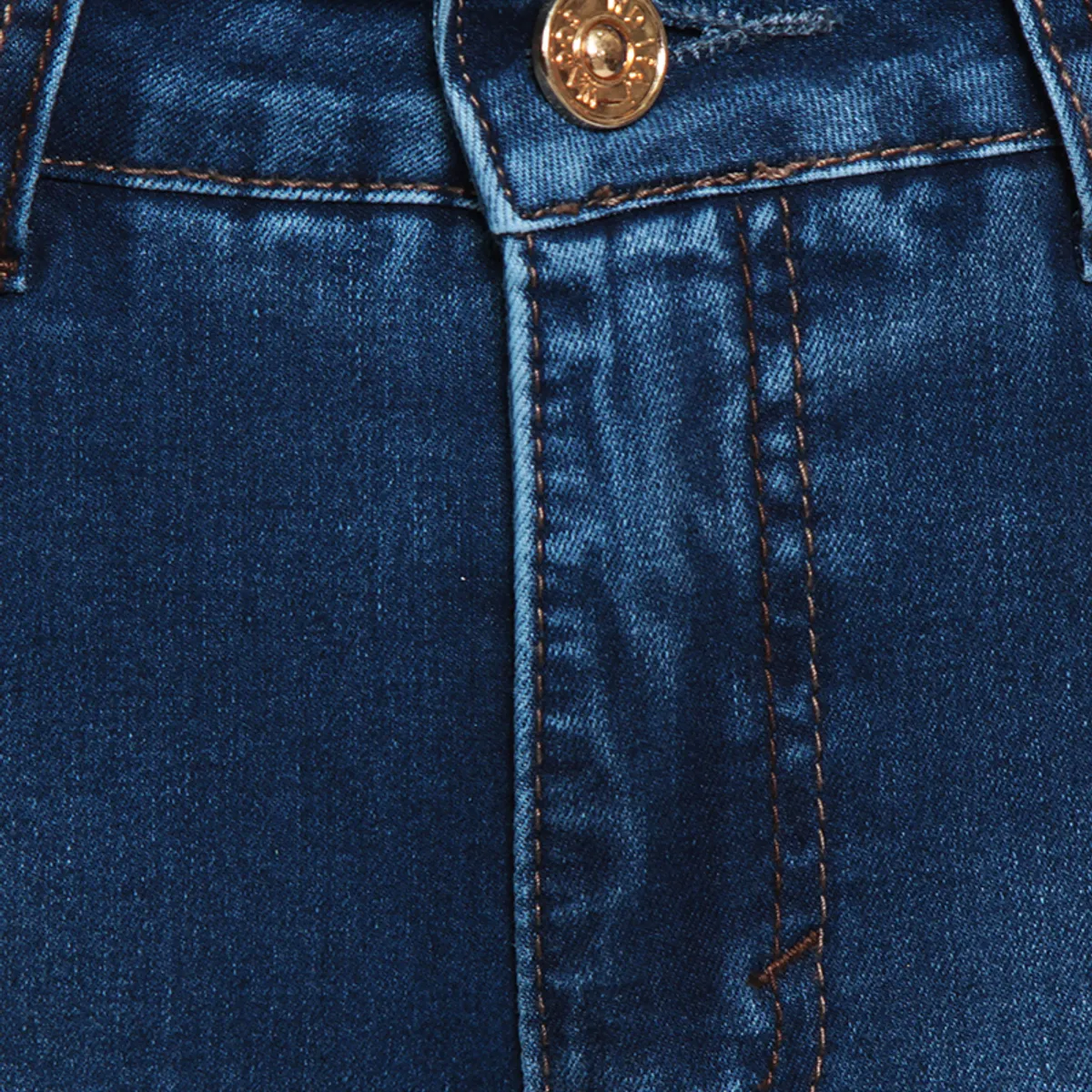 WADOS - JEANS MUJER WIDE TIRO ALTO PRETINA BASICO UN BOTON