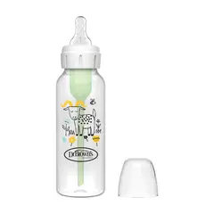 DR BROWN'S - Mamadera Dr Brown’s Anticólicos Estándar 250ml Diseño Chivo