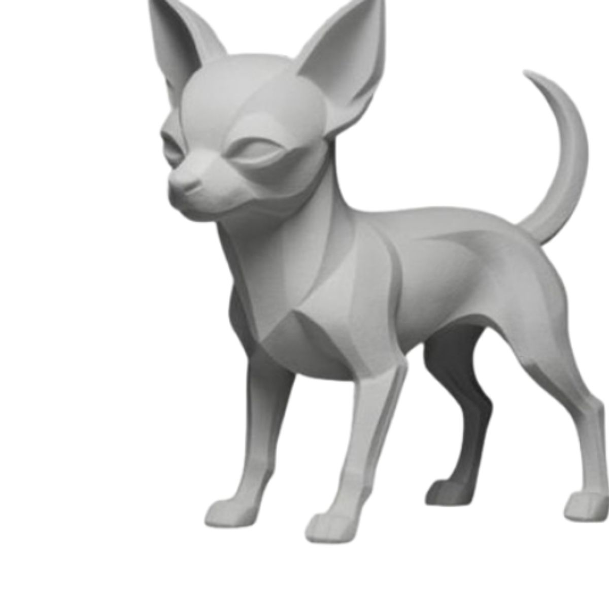 GENERICO - Figura Decorativa- Chihuahua de Pelo Corto