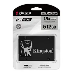 KINGSTON - Disco Estado Sólido Interno KC600 512GB 2.5 SSD