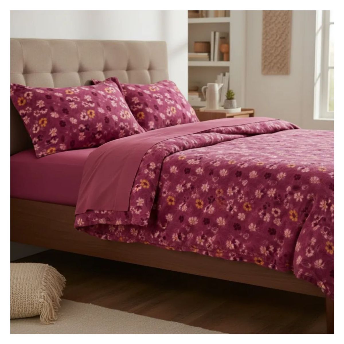 GENERICO - Juego de Sábanas Polar Diseño King - Sebastopol