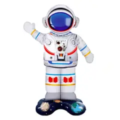 GENERICO - Globo metalico astronauta 64x88cm
