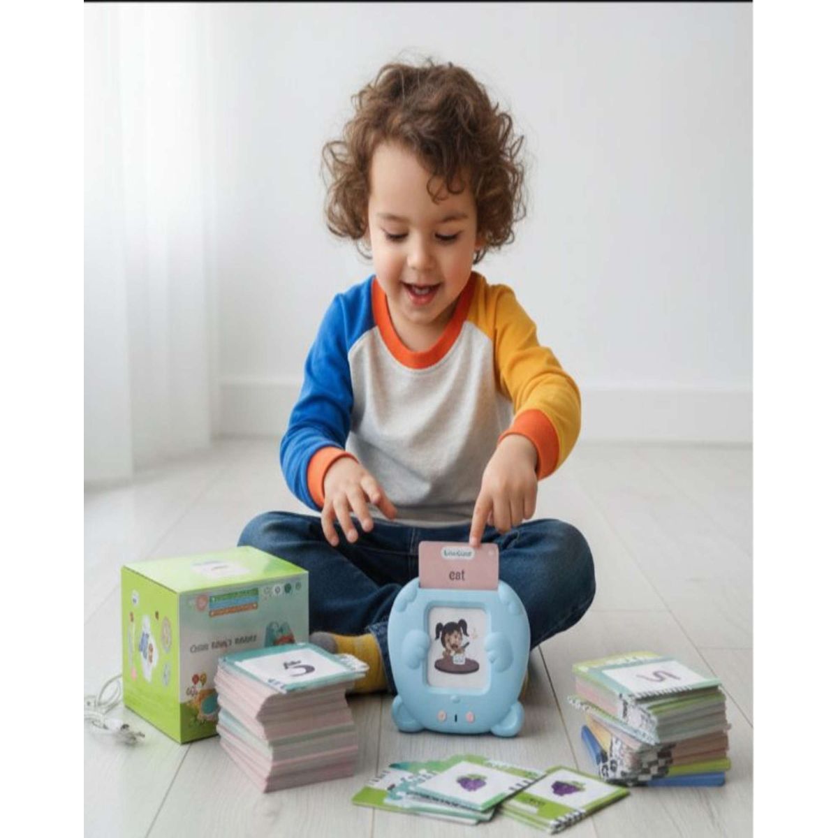 GENERICO - Cartas educativas ingles-español con sonido
