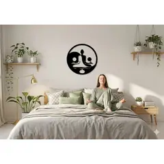 GENERICO - Decoración Mural Zen Meditación Chakra CompraClick