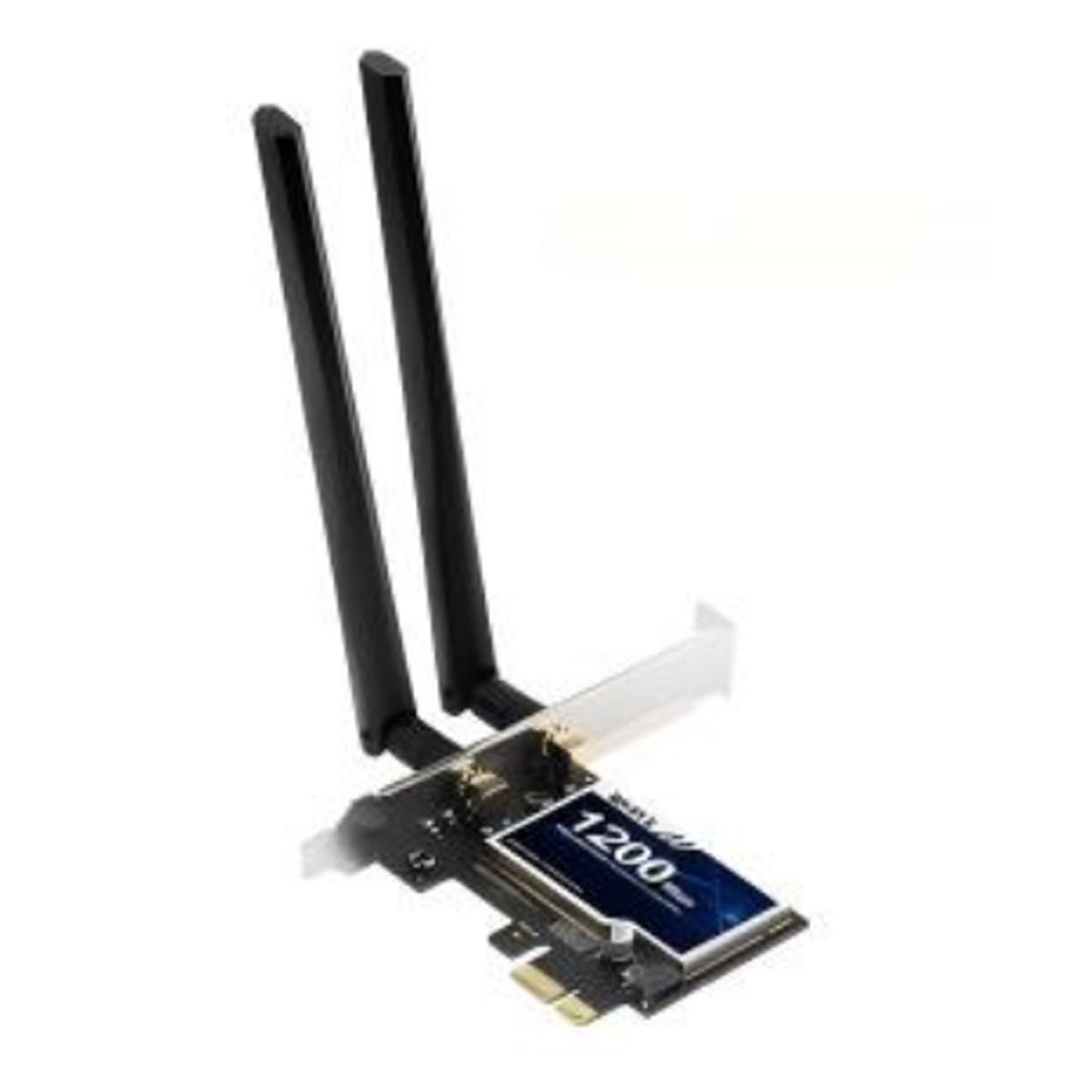 GENERICO - Tarjeta WiFi 5 AC1200 PCIe - 1200 Mbps con Bluetooth 5.1 Integrado