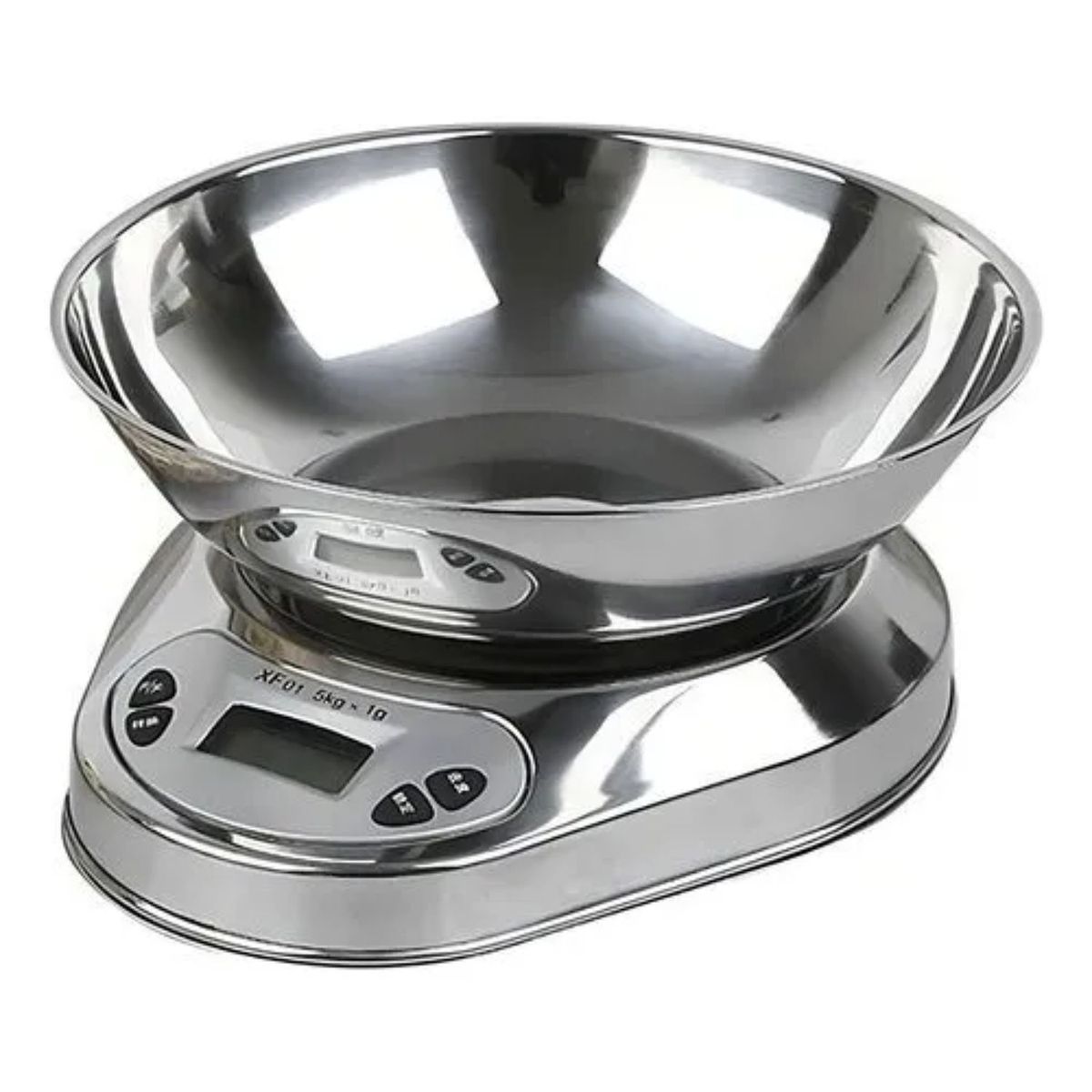 GENERICO - Balanza Acero Inoxidable Cocina Pesa Bandeja Hasta 5 Kg