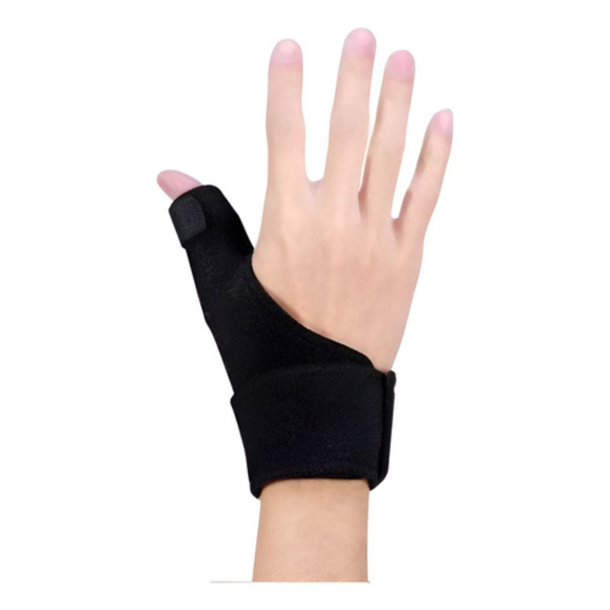 GENERICO - Muñequera Ferula Dedo Pulgar Ferula Inmovilizador Dedo Pulga Negro Unica