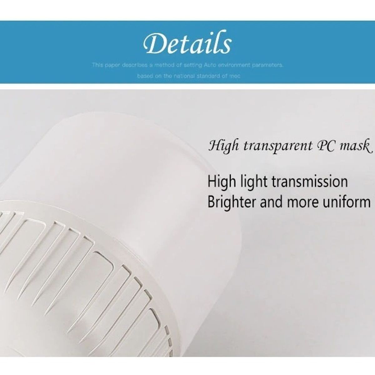 GENERICO - Ampolleta led Betensh Tubular color blanco frío - 003047 20W