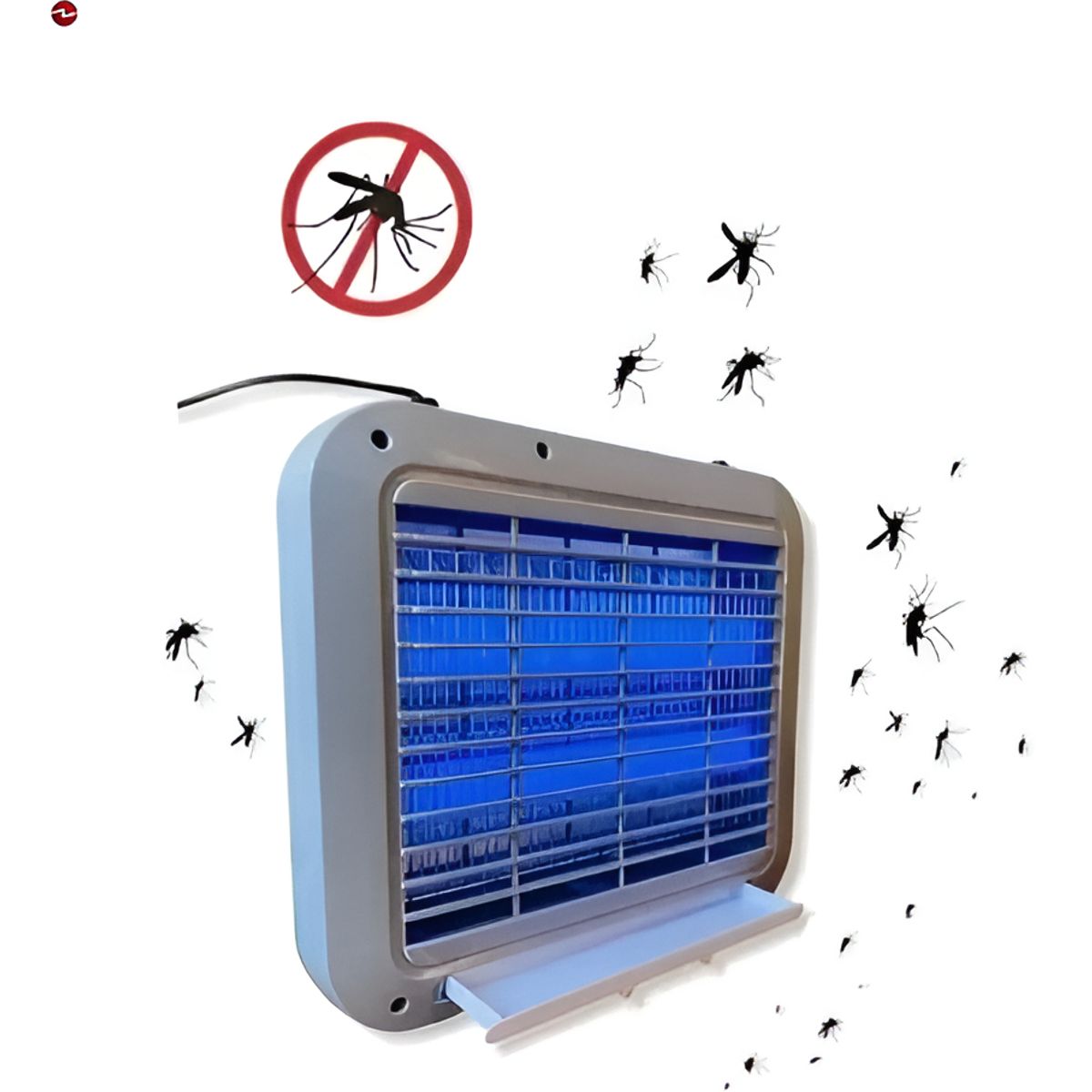 GENERICO - Lampara Uv Mata Moscas Mosquitos Insectos Zancudos Eléctrica