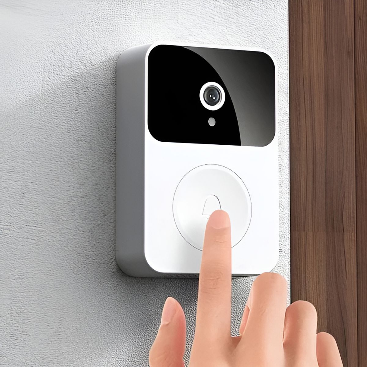 GENERICO - Timbre Inalámbrico Exterior Portátil Usb Camara Wifi