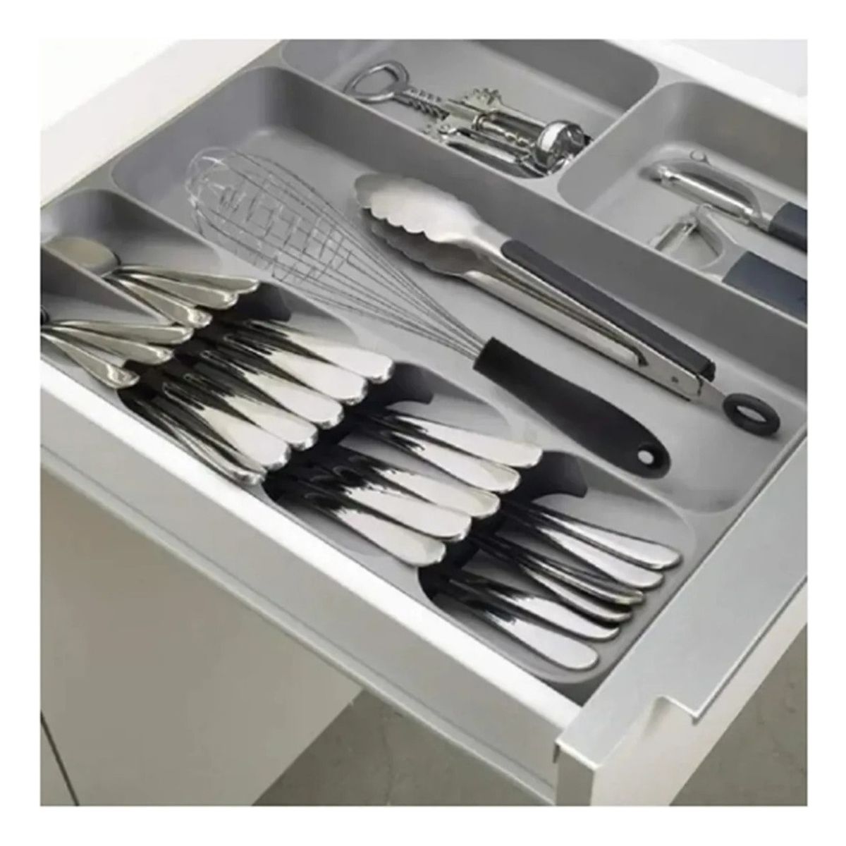GENERICO - Organizador De Cubiertos Y Utensilios Grande