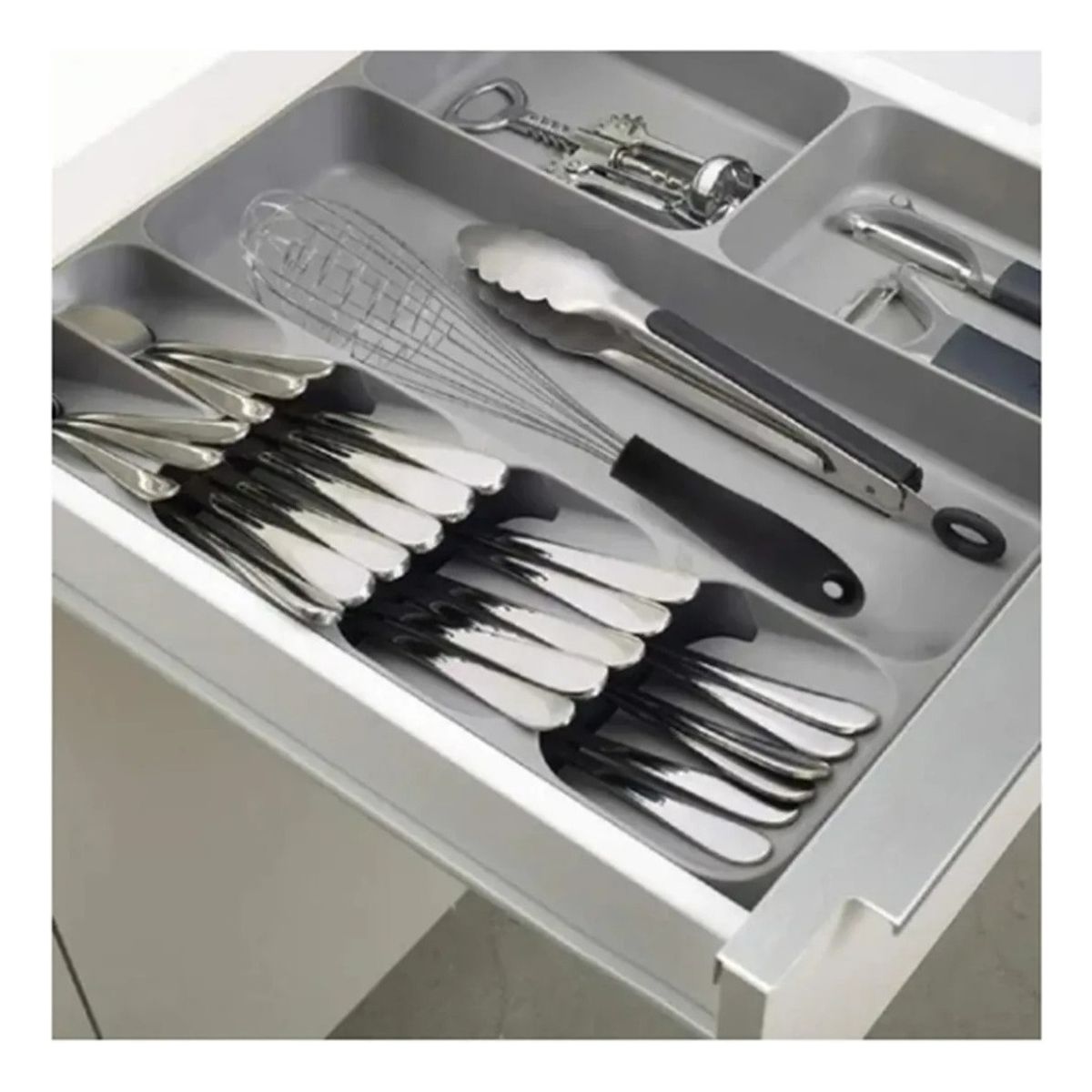 GENERICO - Organizador De Cubiertos Y Utensilios Grande
