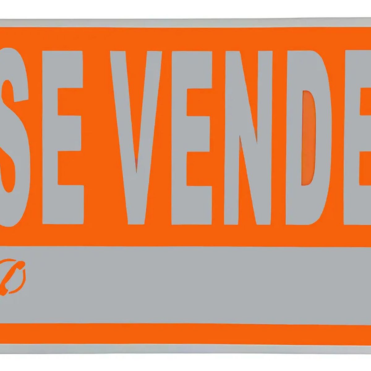 GENERICO - Señalética Se Vende 30x20cm