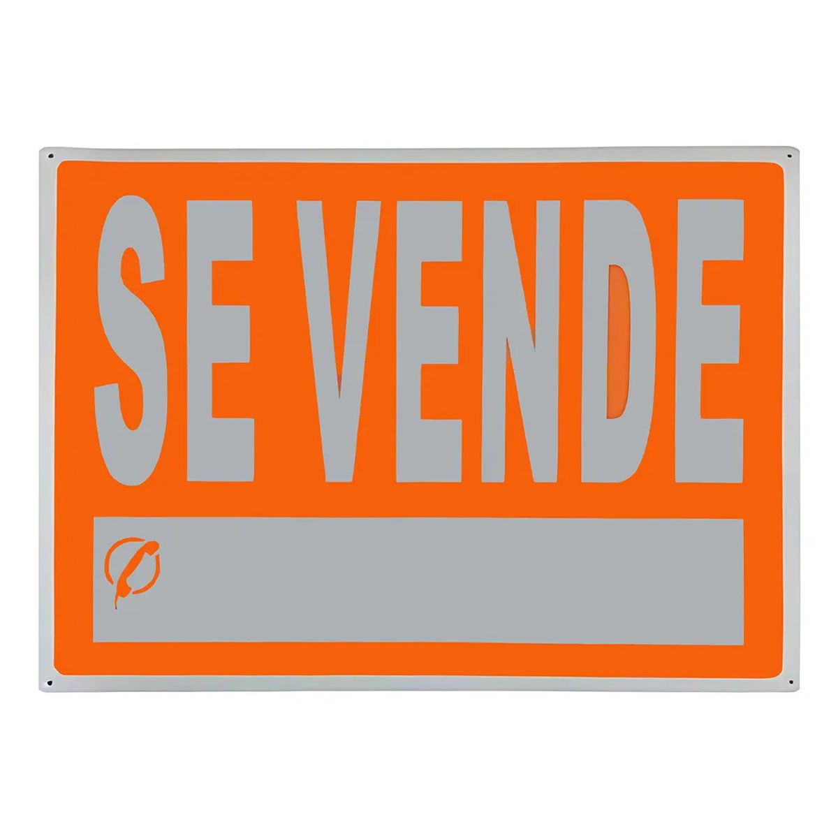 GENERICO - Señalética Se Vende 30x20cm