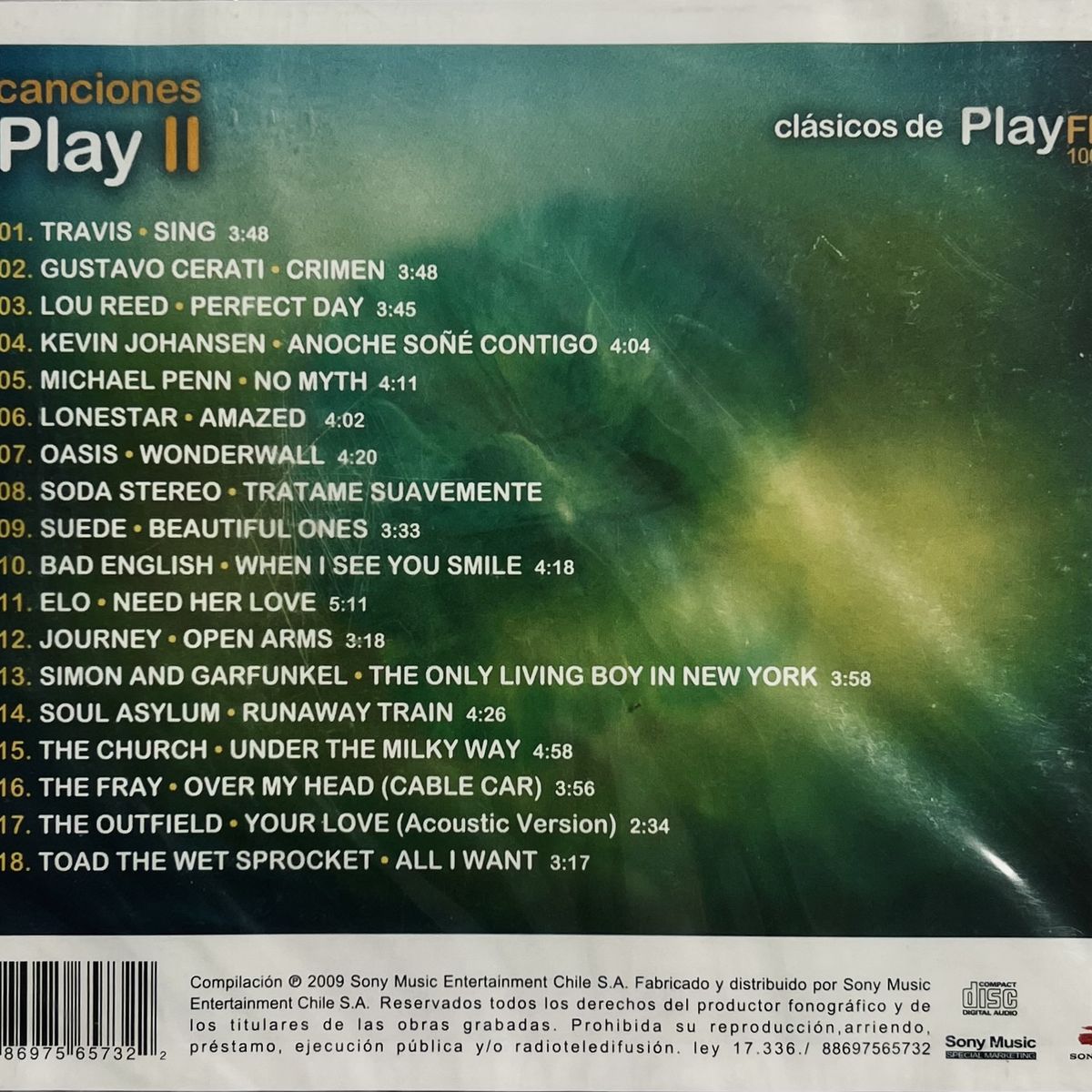 GENERICO - CANCIONES PLAY - VOLUMEN 2: VARIOS ARTISTAS / CD