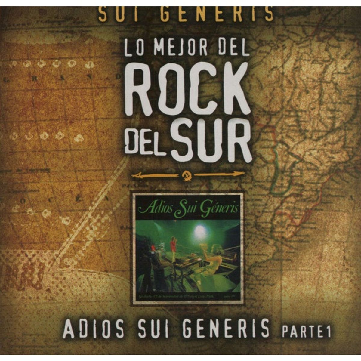 GENERICO - SUI GENERIS - ADIOS SUI GENERIS, PARTE 1 - ROCK DEL SUR / CD