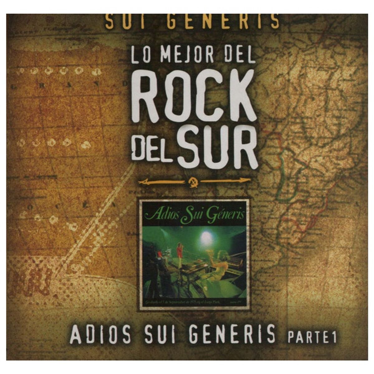 GENERICO - SUI GENERIS - ADIOS SUI GENERIS, PARTE 1 - ROCK DEL SUR / CD