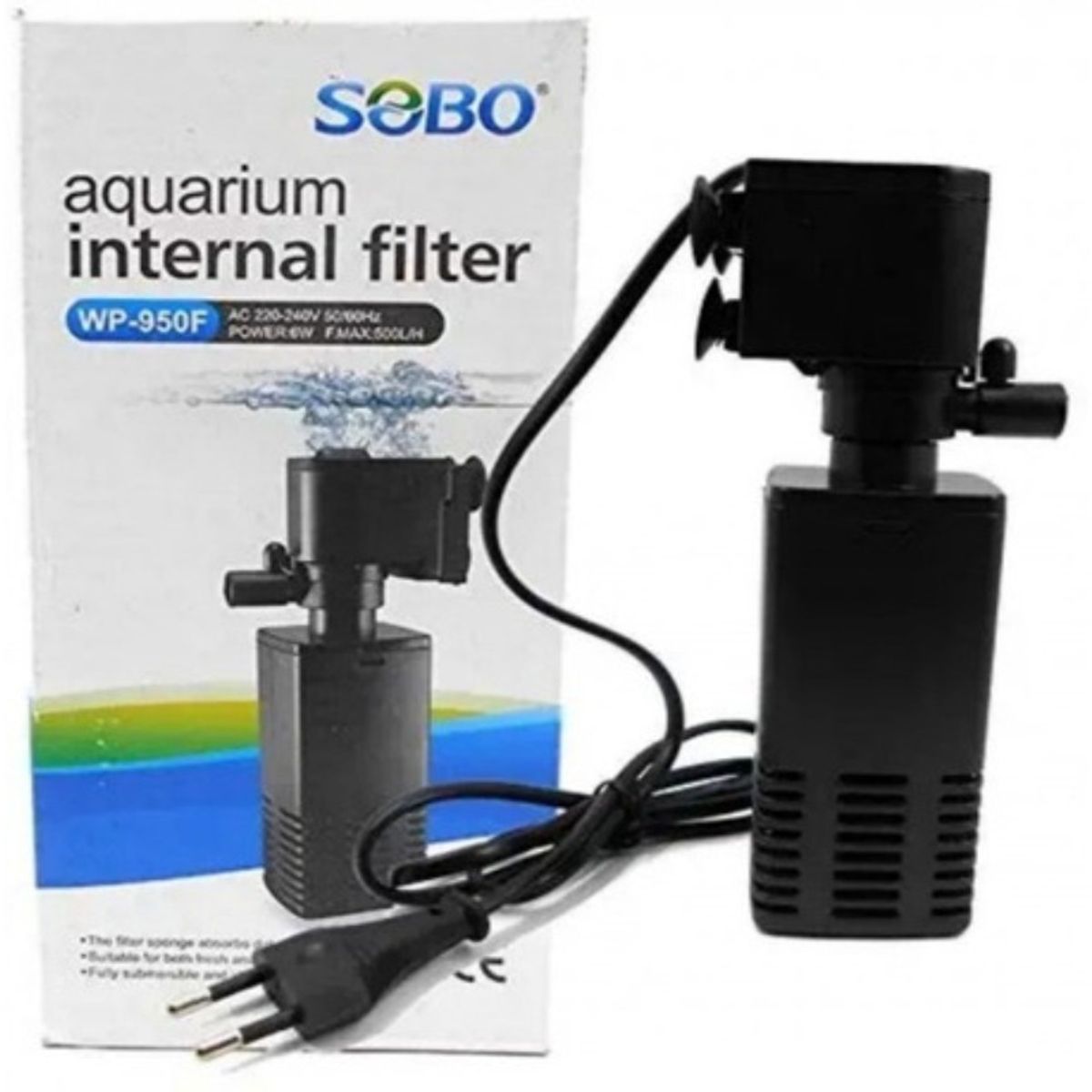 GENERICO - Filtro Sobo Wp 950f Acuarios 20-100 Litros Pecestortugas