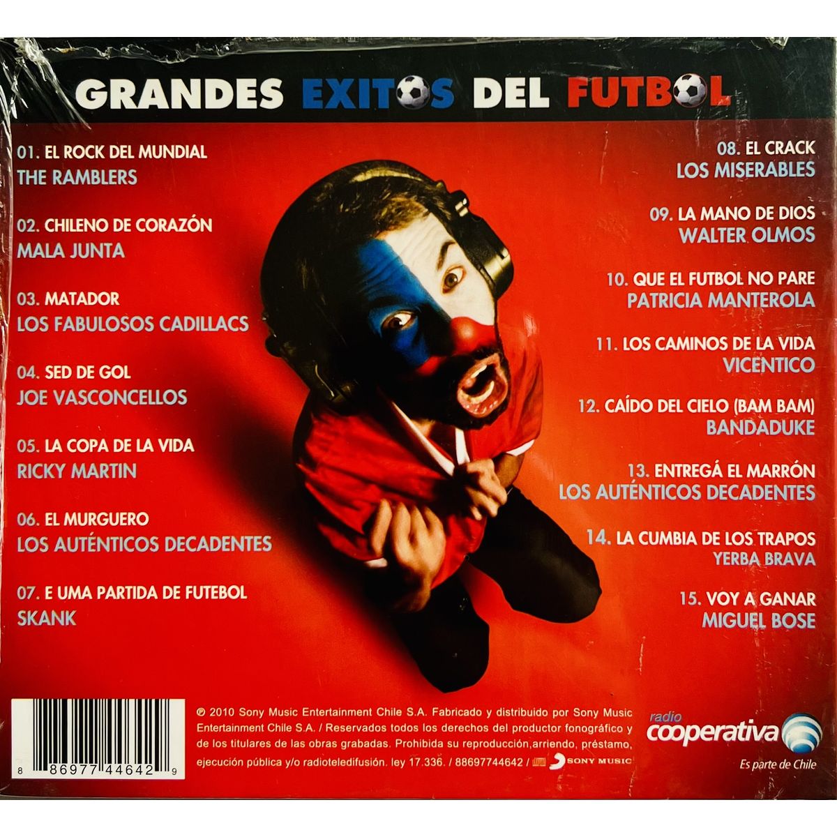 GENERICO - GRANDES EXITOS DEL FUTBOL - VARIOS ARTISTAS  CD