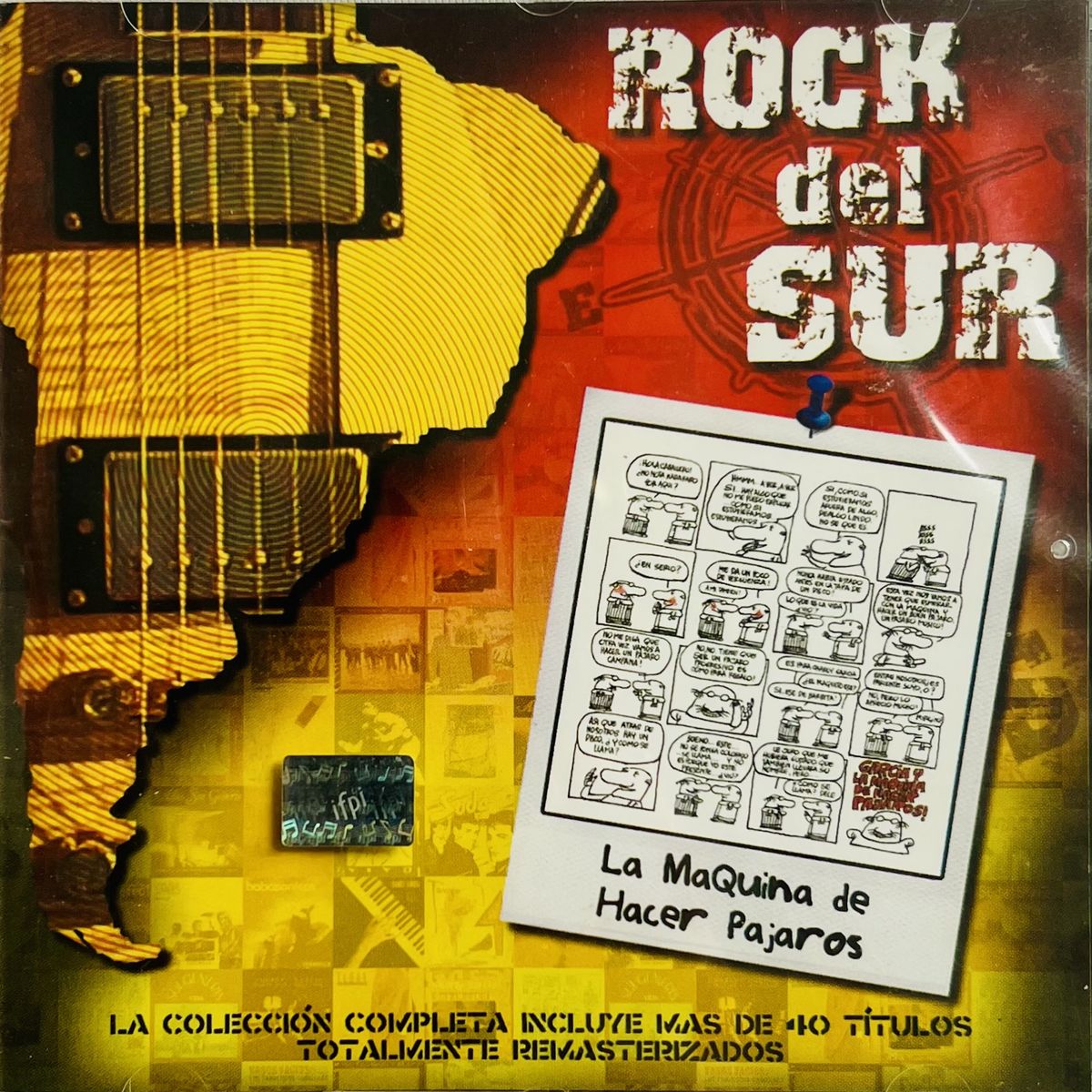 GENERICO - LA MAQUINA DE HACER PAJAROS - ROCK DEL SUR  CD
