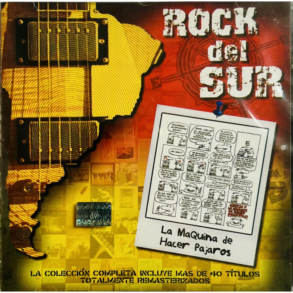 GENERICO - LA MAQUINA DE HACER PAJAROS - ROCK DEL SUR  CD