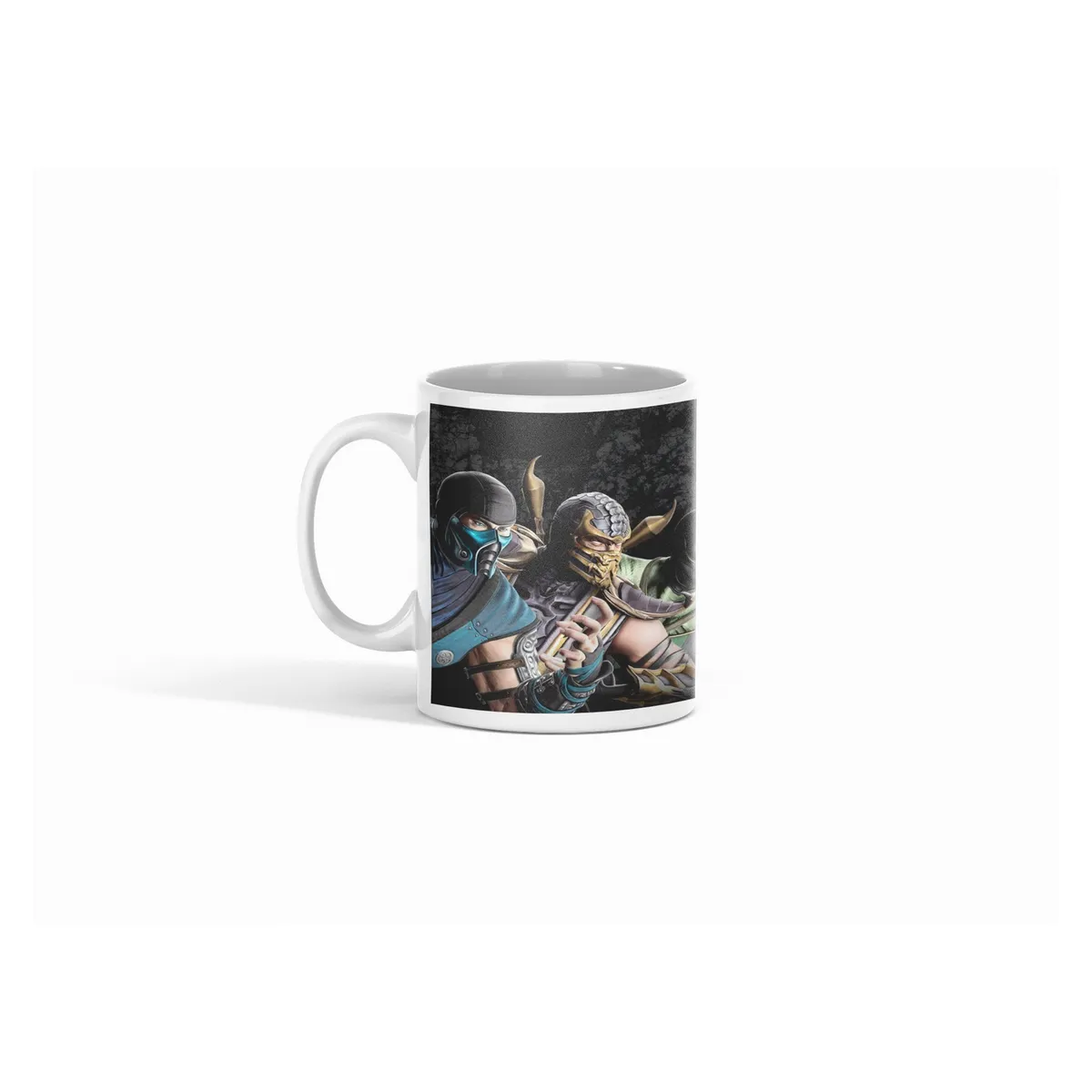 GENERICO - Taza Mortal Kombat Descubre el Guerrero