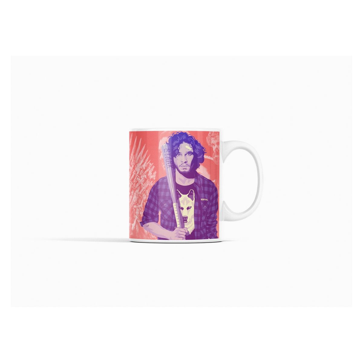 GENERICO - Taza Juego de Tronos - Tronos que Cambian con Jon Snow