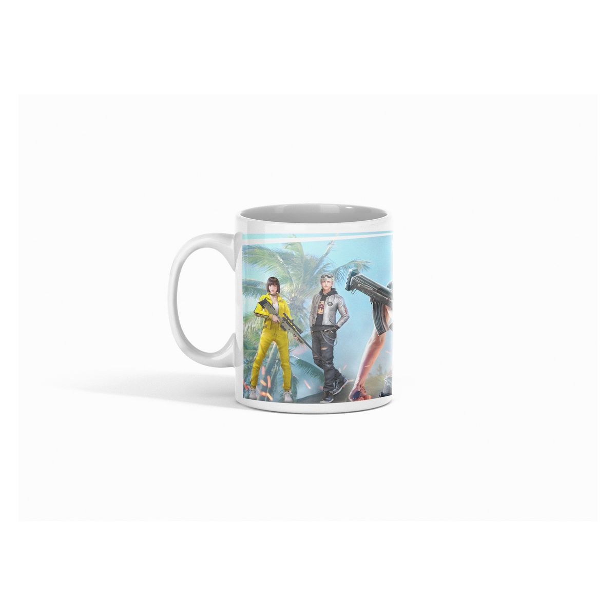 GENERICO - Taza Free Fire - Sobrevivientes y Estrategias