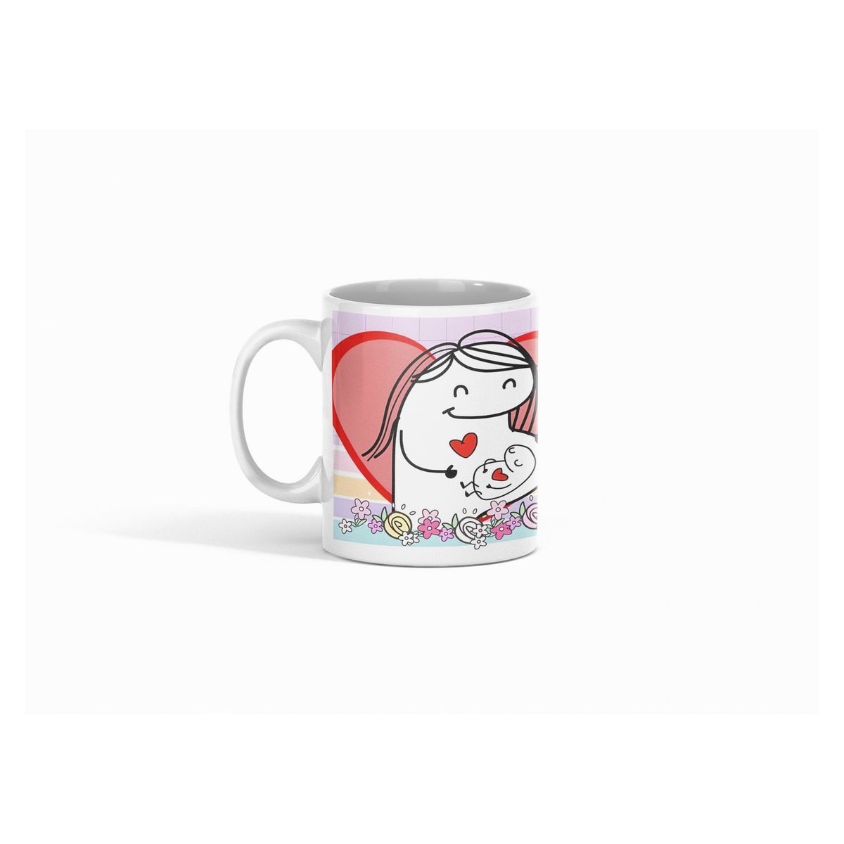 GENERICO - Taza Día de la Madre Flork - Flores y Felicidad