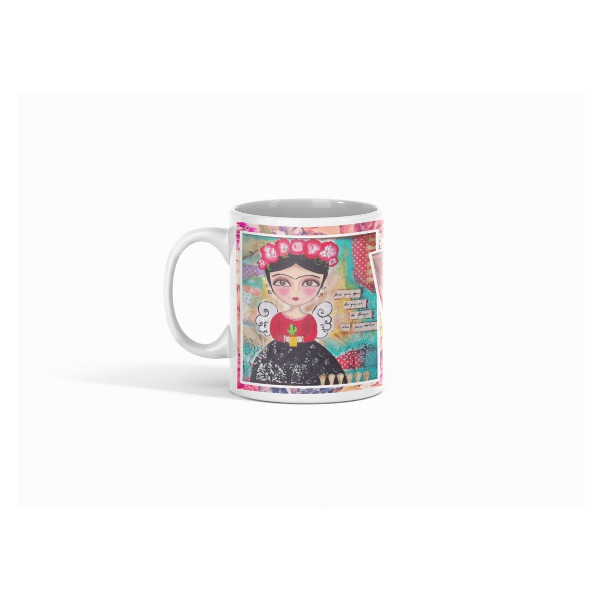 GENERICO - Taza Frida Kahlo Eterna - Pasión Inmortal