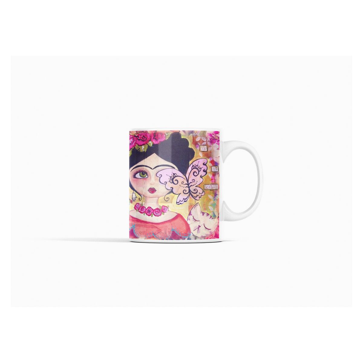 GENERICO - Taza Frida Kahlo - Yo Te Cielo Revelado