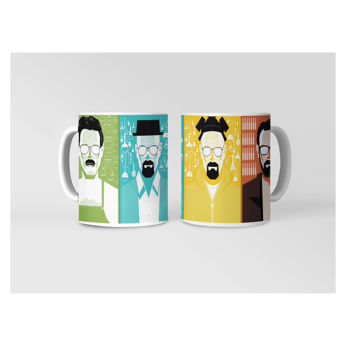 GENERICO - Taza Breaking Bad Fórmulas y Secretos al Calentar