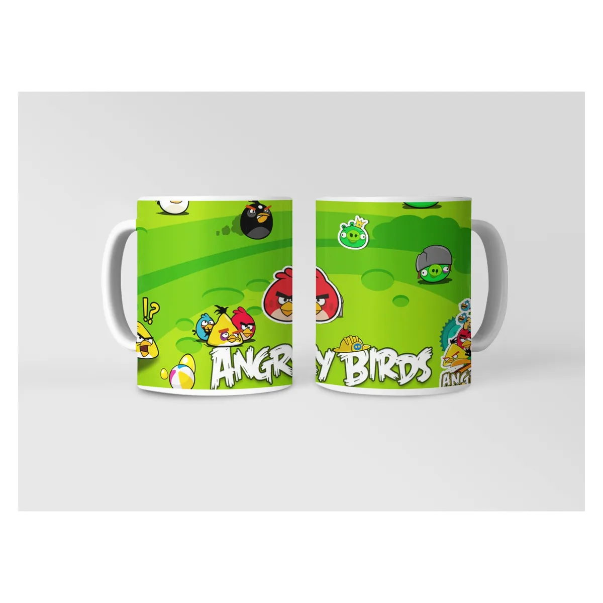 GENERICO - Taza Angry Birds - Catapulta de Colores
