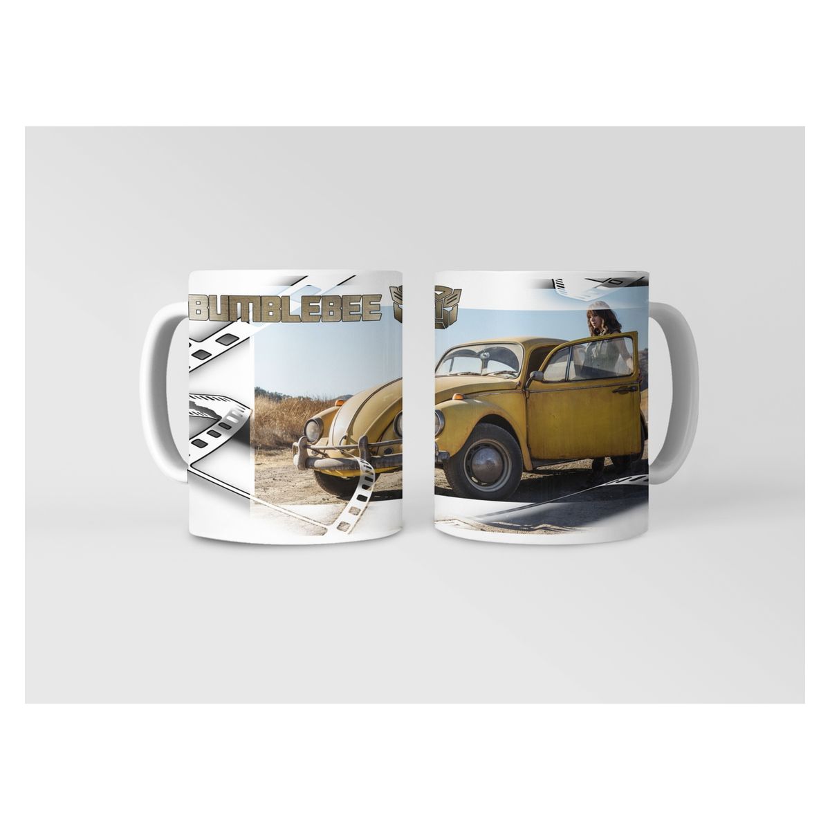 GENERICO - Taza Autobot Transformers - Descubre a Bumblebee
