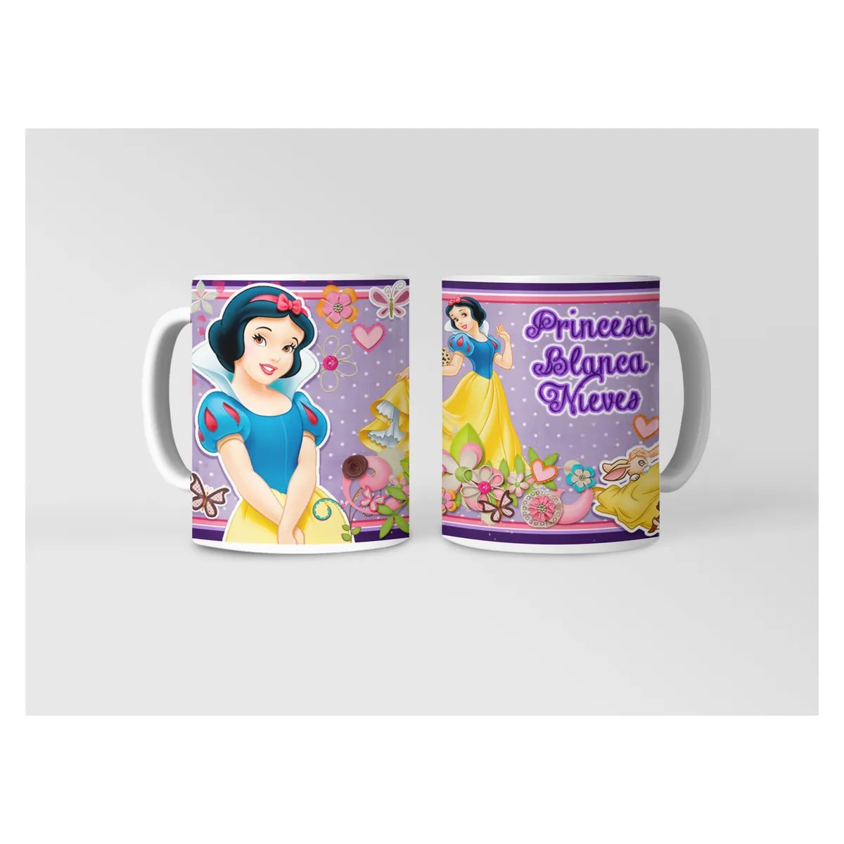 GENERICO - Taza Blanca Nieves y los Siete Enanos