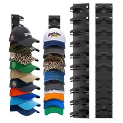 EINICIO - Organizador De Gorra Porta Cachuchas Con Adhesivos Pared