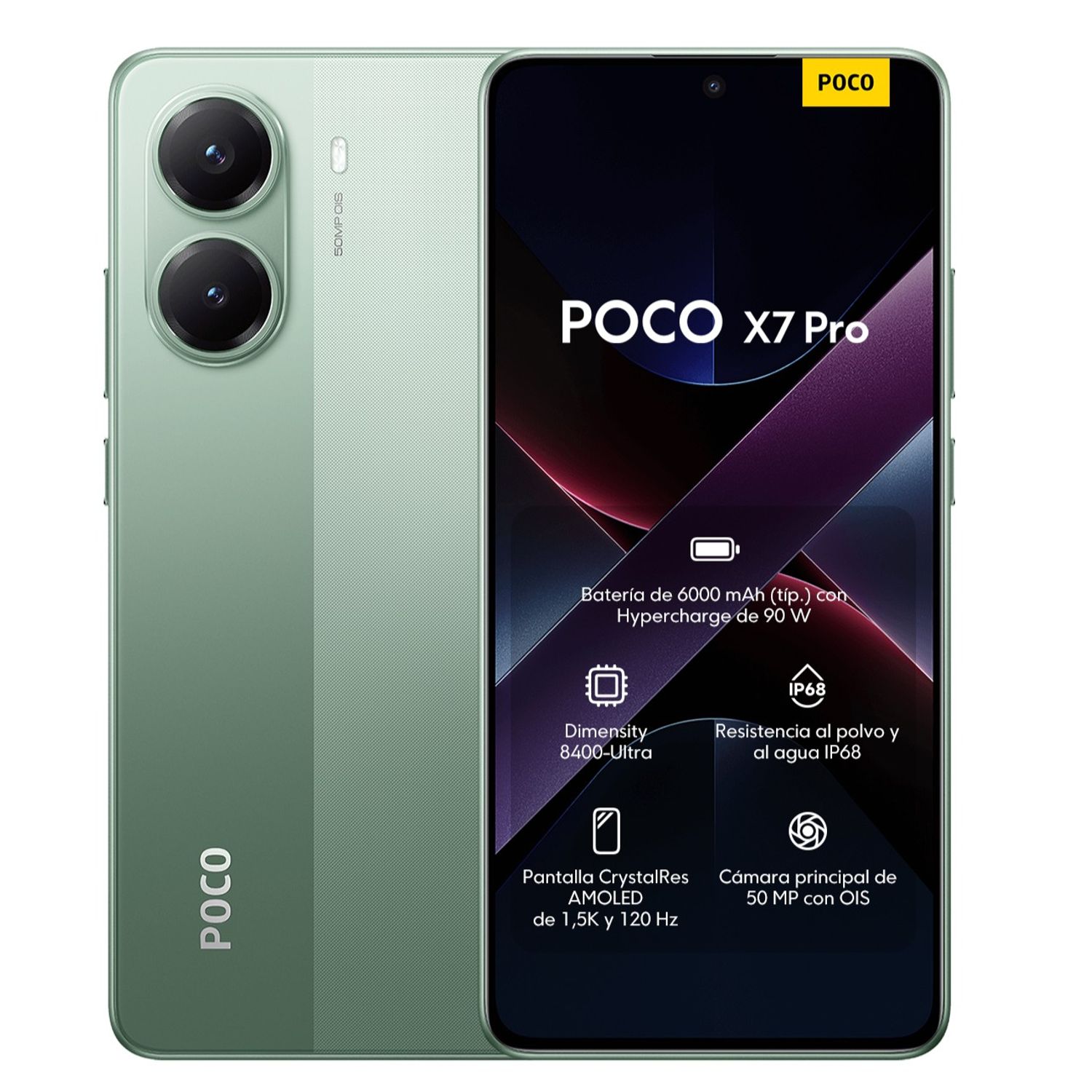 POCO X7 PRO 12GB 512GB グリーン XIAOMI POCO X7 Pro Verde 12GB + 512GB | Falabella Chile