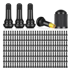 ATURE - Paquete De 100 Valvulas Para Neumaticos Tr413 Tubulares