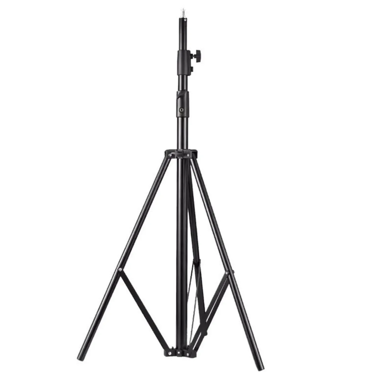 GENERICO - Trípode Metálico para Fotografía de 2.8 Metros Extensible Con Sistema de Resorte