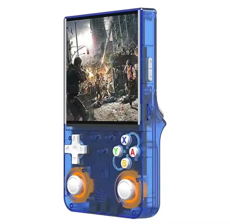 CORRERREY Consola de videojuegos portátil R36Ultra Retro Linux IPS 4,0 pulgadas