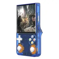 CORRERREY - Consola de videojuegos portátil R36Ultra Retro Linux IPS 4,0 pulgadas