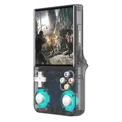 CORRERREY - Consola de videojuegos portátil R36Ultra Retro Linux IPS 4,0 pulgadas