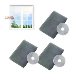KUANGYE - 3pcs Malla Anti Mosquito Mosquitera Para Ventanas 150x200 Cm