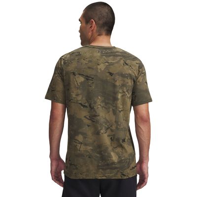 Imagen 2 del producto Polera MC UA Project Rock Printed Verde Hombre