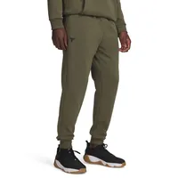 Jogger UA Project Rock Rival Fleece Verde Hombre
