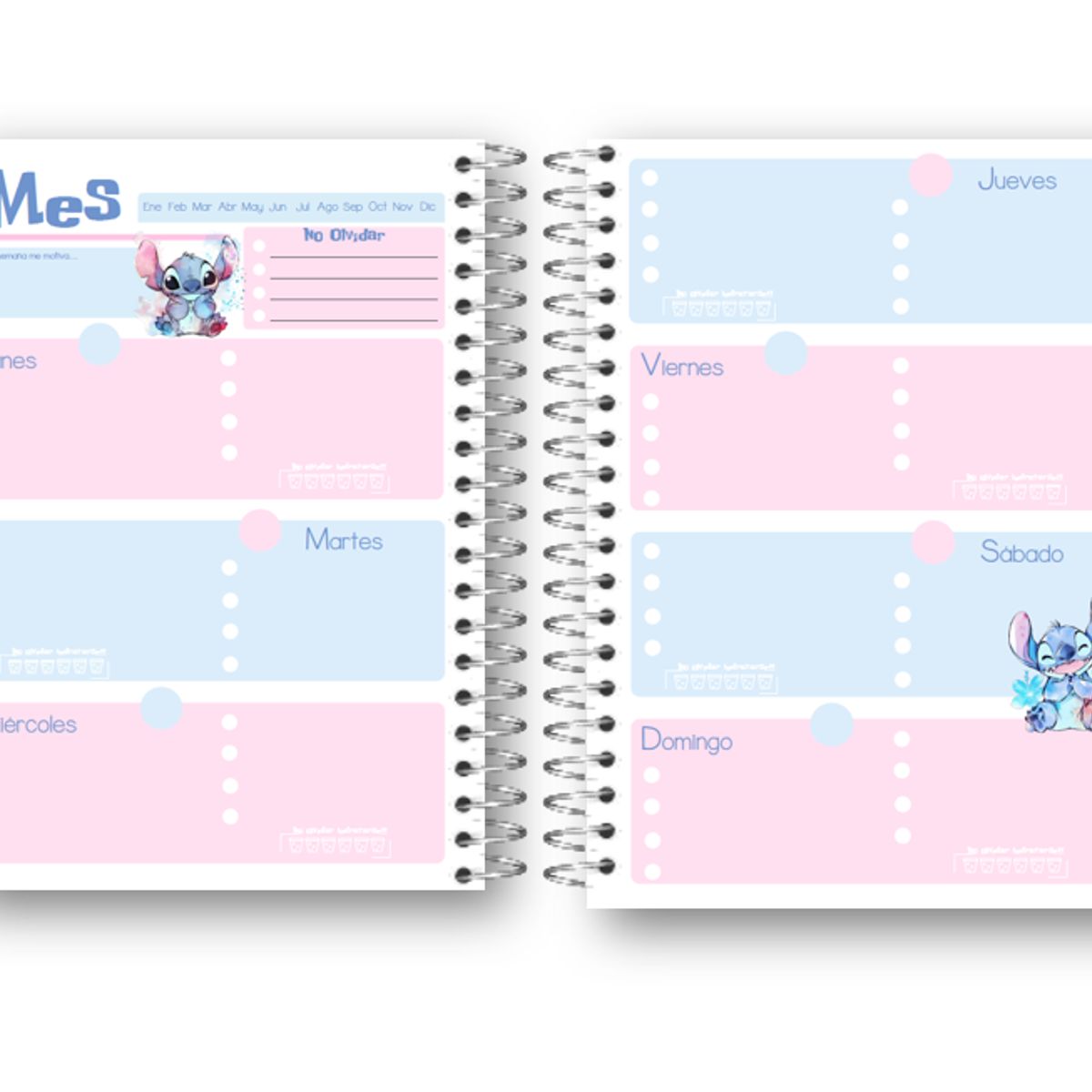 GENERICO - Planner Agenda Stitch