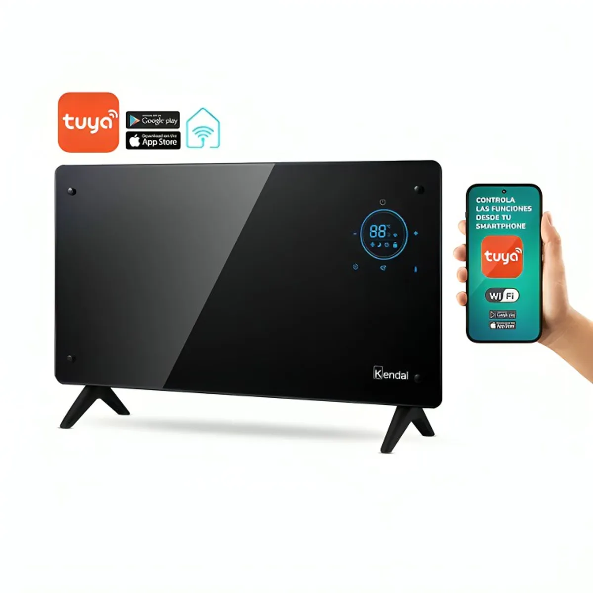 KENDAL - PANEL CALEFACTOR KENDAL KGH1500 WIFI