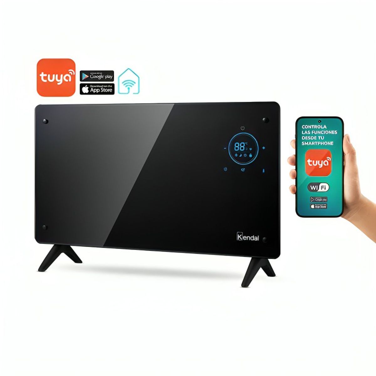 KENDAL - PANEL CALEFACTOR KENDAL KGH1500 WIFI