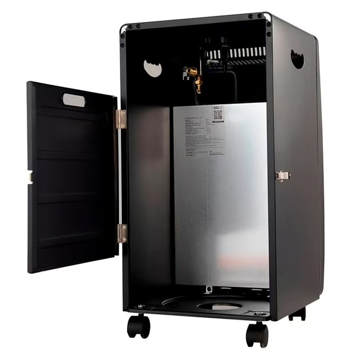 KENDAL - ESTUFA GAS de  USO DOMESTICO KENDAL KG-5 NEGRA