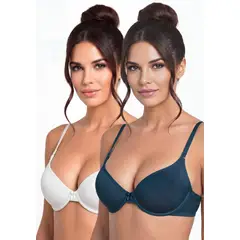 KAYSER - Pack 2X Sosten Push Up Microfibra P250.022-AZU7